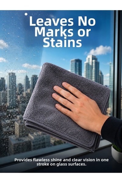 Lisinya Car Drying Cloth High Absorbent Microfiber Tank Cloth Car Paint Glass...