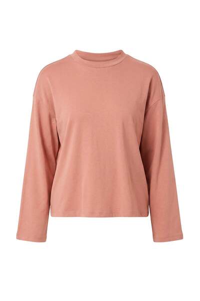 Trendyol Collection Salmon Knitted T-Shirt Twoss26Ts00378
