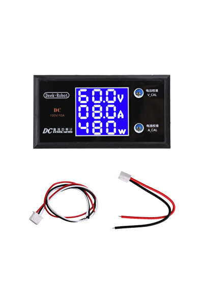 Choice 0-100V 10A DC 0-100V 10A LCD Display Digital Voltmeter Ammeter Wattmet...