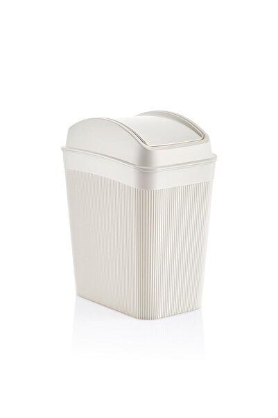 kuleliplastik Tezgah Üstü Mini Çöp Kovası Kapaklı Mutfak Banyo Ofis Çöp Kutus...