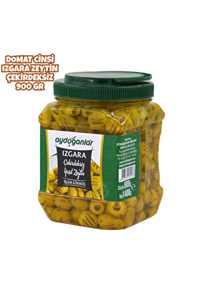 Aydoğanlar Izgara Çekirdeksiz Yeşil Zeytin 900 Gr