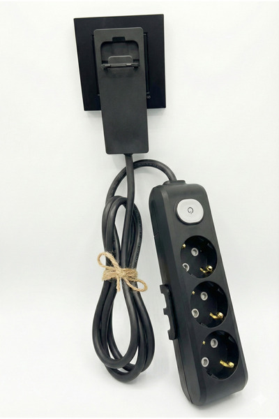 Gündüz Elektromarket Ultra İnce Fişli Uzatma Kablosu 3’lü Anahtarlı (5M)dar A...