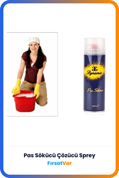 FırsatVar Korozyon Paslanma Önleyici Pas Sökücü Çözücü Sprey 200ml Pas Cilası