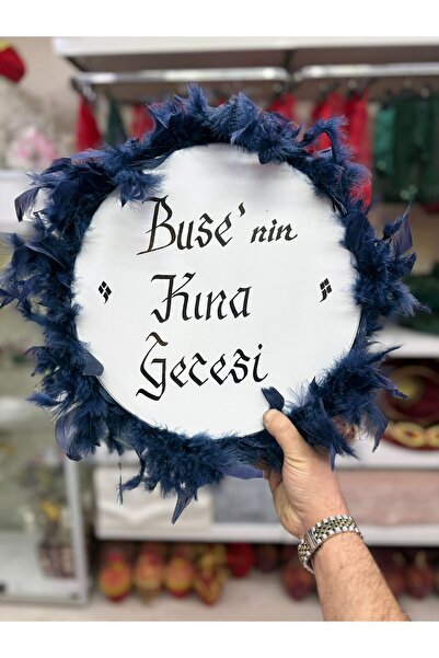 Morkovan Lacivert, Isim Yazılı, Zilli, Tüylü, Otriş, Gelin Tefi, Kına Gecesi,...