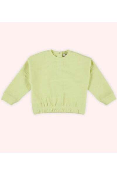 Panço Baby Girl Botanıc Garden Sweatshirt Gk7041 Green