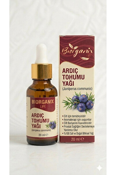 BİORGANİX Life Ardıç Tohumu Yağı 20 ML – %100 Doğal Bitkisel Yağ Saç, Cilt ve...