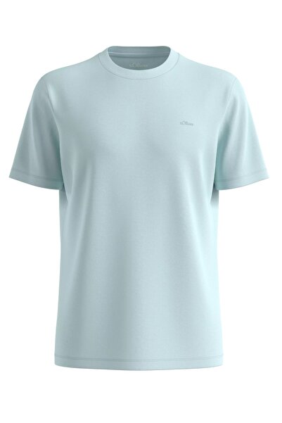 s.Oliver Ανδρικό T-shirt Μεγάλων Μεγεθών με Στρογγυλή Λαιμόκοψη, Βαμβακερό, Σ...