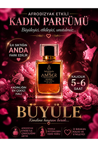 safranbolu miski amber Miski Amber Etkileyici Kadın Afrodizyaklı Parfüm