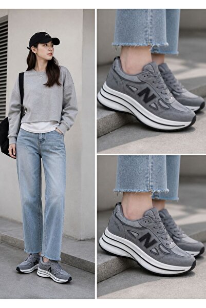 mothers dream Women’s N-Designed Sneakers – Comfortable Platform Running Shoes