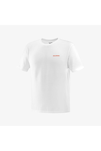 Salomon PARIS Erkek Tişört White LC2363900