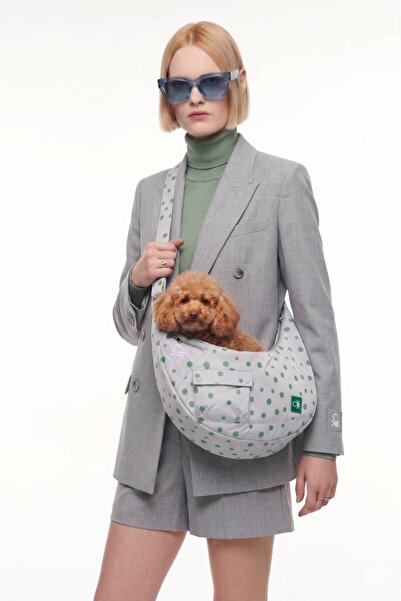 United Colors of Benetton BNT-C2503-b Kedi köpek Taşıma Çantası. Çapraz Askıl...