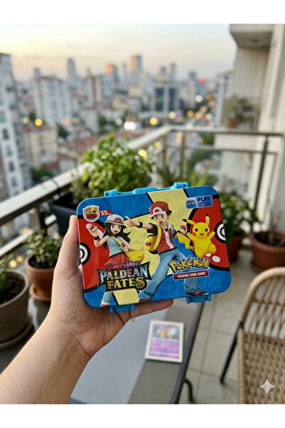 TÜTSÜ SEPETİ metal kutulu pokemon altın kart gold card bir kutu kart esnek po...