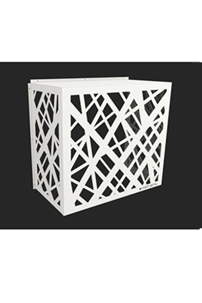 YİĞİT METAL 18000 Btu Klima Gizleme Paneli - Klima Gizleme Kafesi 10 (RAL 9016)