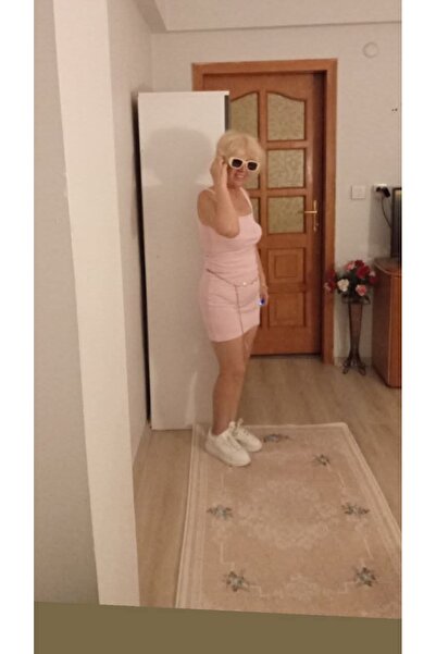 Butik Kadın pembe Marylin elbise