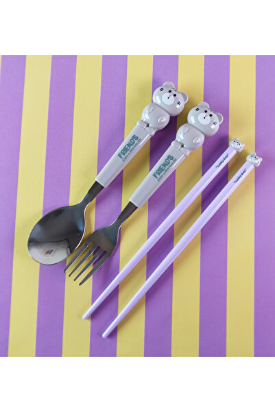Gift Moda Çatal Kaşık Chopstick Seti BM-1896