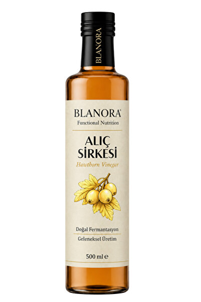 Blanora Doğal Fermantasyon Alıç Sirkesi Hawthorn Vinegar 500 Ml