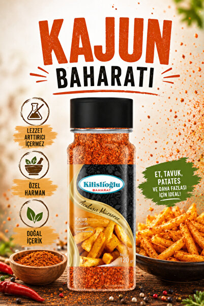 KİLİSLİOĞLUBAHARAT Kajun Baharatı 100 Gram | Cajun Seasoning