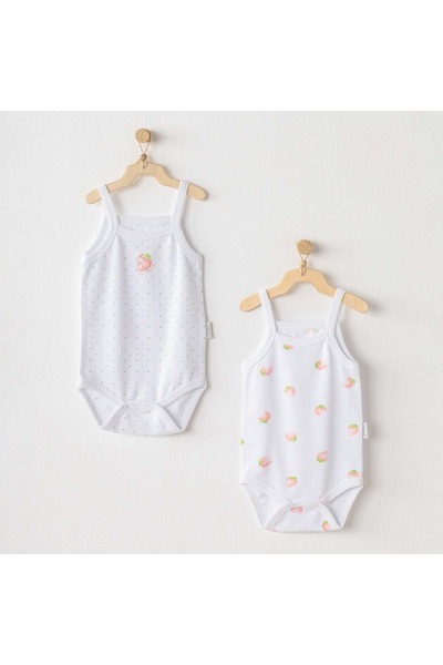 andywawa White Baby Snapback Tank Top White