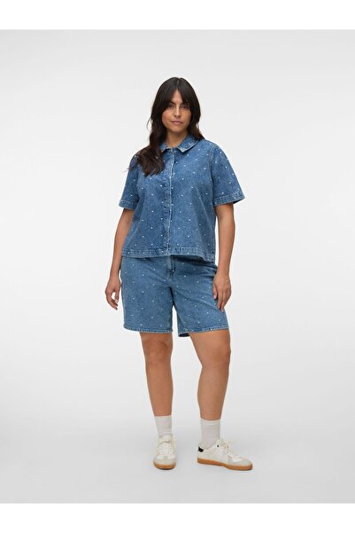 Veromoda Curve Jeanshemd VMCDIONNE Jeanshemd
