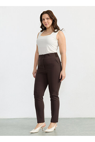 Selen Kahve Kadın Pantolon 26YSL5566
