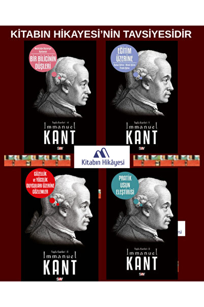 Say Yayınları Immanuel Kant KİTAPLIĞI- Bir Bilicinin Düşleri, Eğitim Üzerine,...
