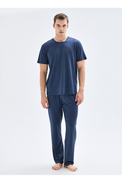 Blackspade Ανδρικό σετ πιτζάμες Navy Blue 40877