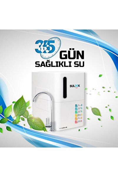 SULOOK 10 Aşamalı Green Teknolojili (Elektriksiz) En İyi Su Arıtma Cihazı