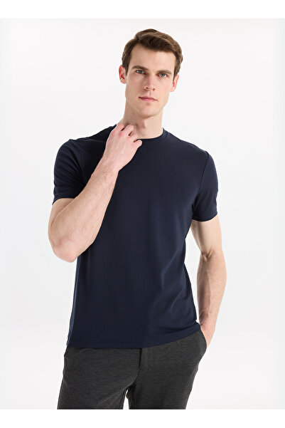 ALTINYILDIZ CLASSICS Lacivert Erkek T-Shirt PAE090000012_LAC