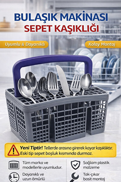 Vestel bulaşık makinası çatal kaşık bıçak sepeti - 42179372