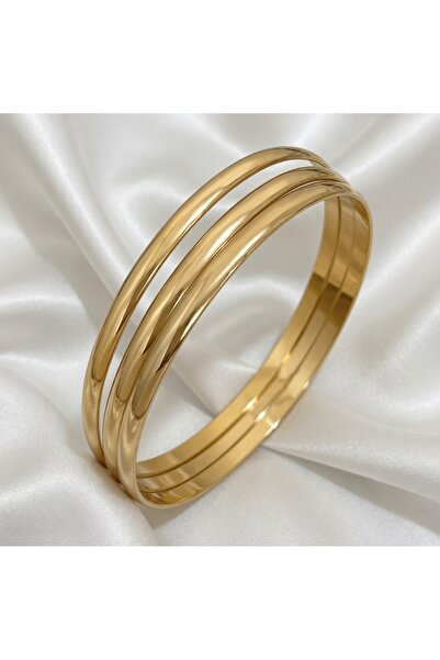 Jadem Gold Ajda Üçlü bilezik
