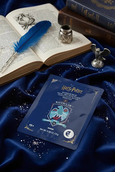 Miniso Harry Potter Lisanslı Ravenclaw Kağıt Yüz Maskesi – Derinlemesine Neml...