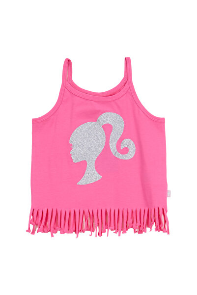 Barbie Fuşya Kız Çocuk Baskılı T-Shirt BRB6SG-TST6407