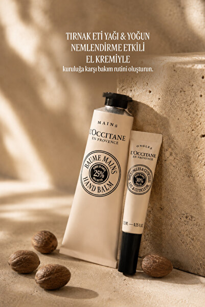 L'Occitane Shea Tırnak ve Tırnak Eti Bakım Yağı, %30 Shea Yağı İçeren, 7.5 ml