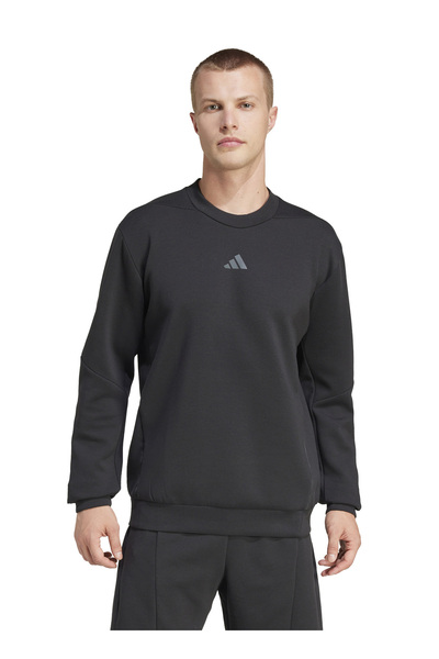 adidas AEROREADY Conceput pentru sală și antrenament Hanorac tip crew pentru ...