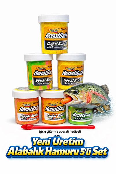 Renat Trout RenatBaits Yeni Üretim Trout Bait Peynir(Cheese) Kokulu Yüzen Ala...