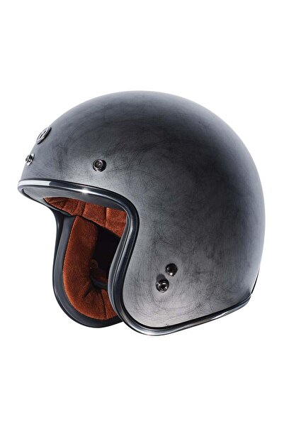 TORC T-50 Del Mar Weathered Açık Motosiklet Kaskı Mat Siyah