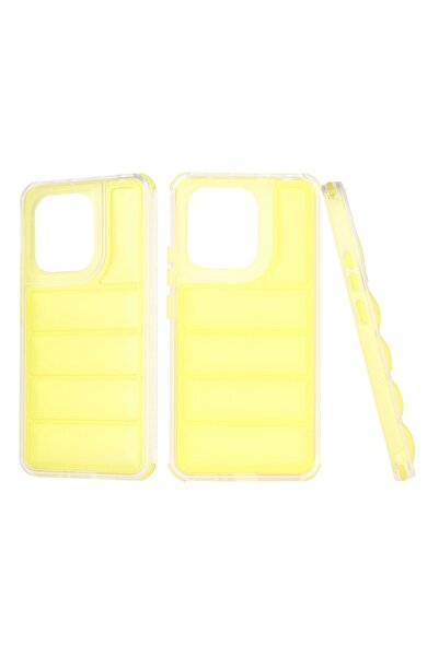 Techsuit Case for Xiaomi Redmi Note 13 4G - Wave Shield - Yellow