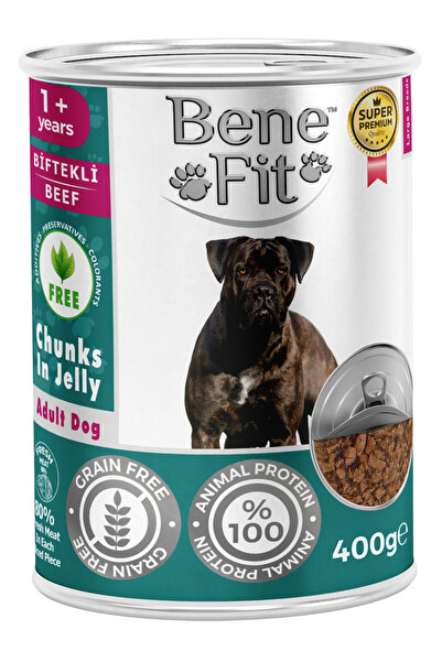BENEFIT Hrana umeda caine adult, bucati vita in sos 400 g, super premium, far...
