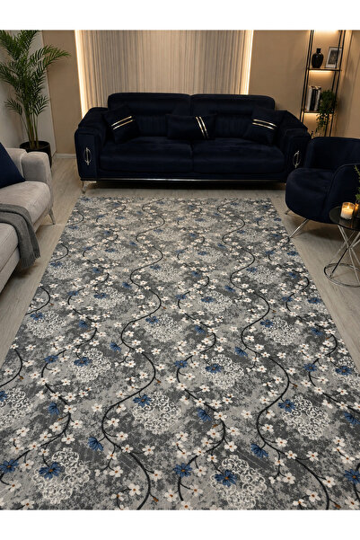 Sarar Polar Halı Örtüsü 6m2 - Lastiksiz - Polar Halı Örtüsü - Kabartmalı - We...