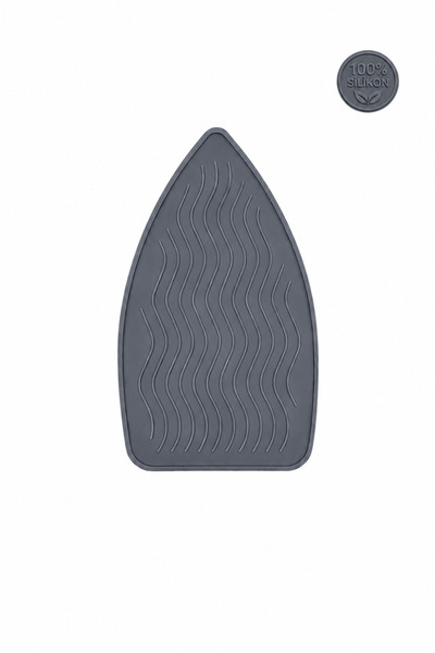 Siliconly Silikon Ütü Altlığı – Isıya Dayanıklı - Yanmaz - Yapışmaz-Koyu gri