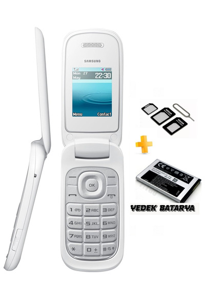 SenalStore Samsung 1270 Kamerasız Tuşlu Cep Telefonu SET