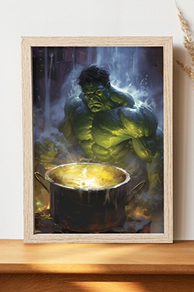 Luna Marissa Αφίσα Hulk - Αφίσα τοίχου από γυαλιστερό χαρτί χωρίς πλαίσιο