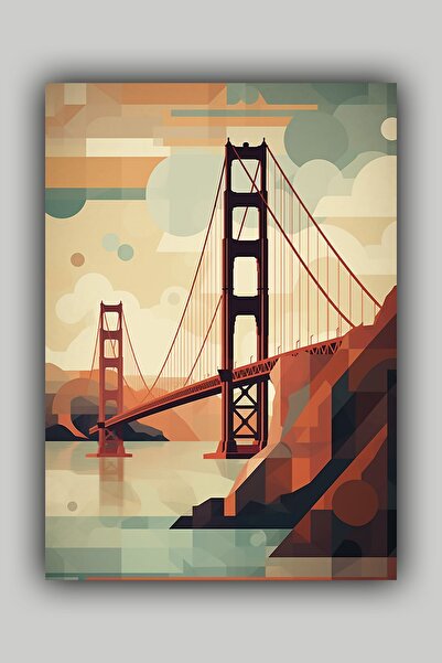 Luna Marissa Αφίσα τοίχου χωρίς πλαίσιο με τον τίτλο Golden State Bridge