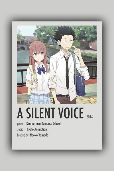 Luna Marissa Αφίσα Anime A Slient Voice - Αφίσα τοίχου χωρίς πλαίσιο