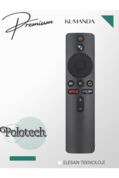 POLOTECH Xiaomi Mi Tv Stick Android Tv Bluetooth Yedek Uzaktan Kumanda Ses Ko...
