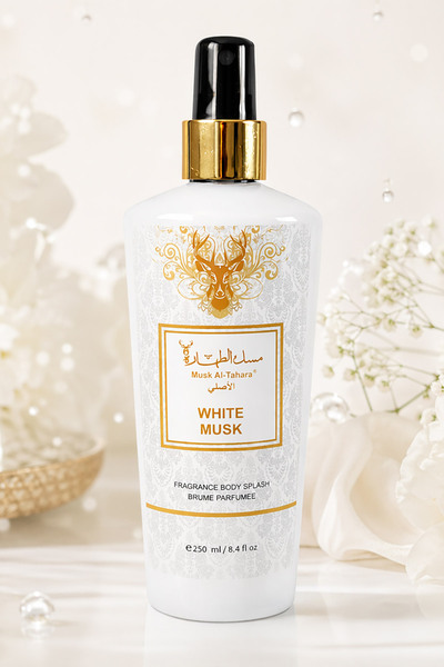 MUSK AL TAHARA Beyaz Misk Vücut Spreyi 250ml Temiz, Saf Ve Zariftir. Hafif Pu...