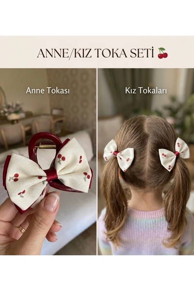 Clariss Anne&Kız Toka Seti / Mandal Toka ve 2’li Pens Toka