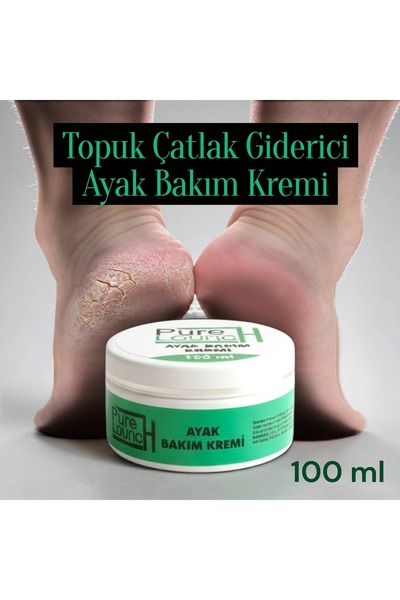 Pure Lounch Çatlak Giderici Ayak Bakım ve Topuk Bakım Kremi 50 ml