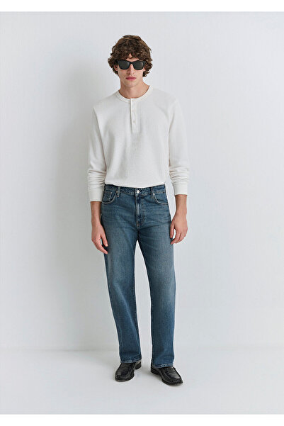 Mavi Marlon Classic Denim Puslu Jean Pantolon 0019166-87850