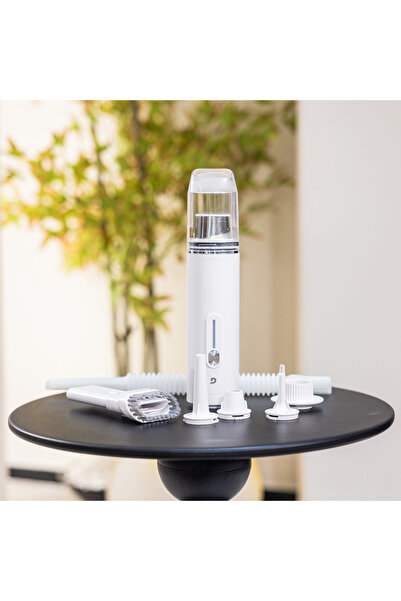 Dersar 4IN1 CAR HANDHELD MINI VACUUM CLEANER WHITE